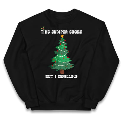 I swallow Christmas Kids Jumper