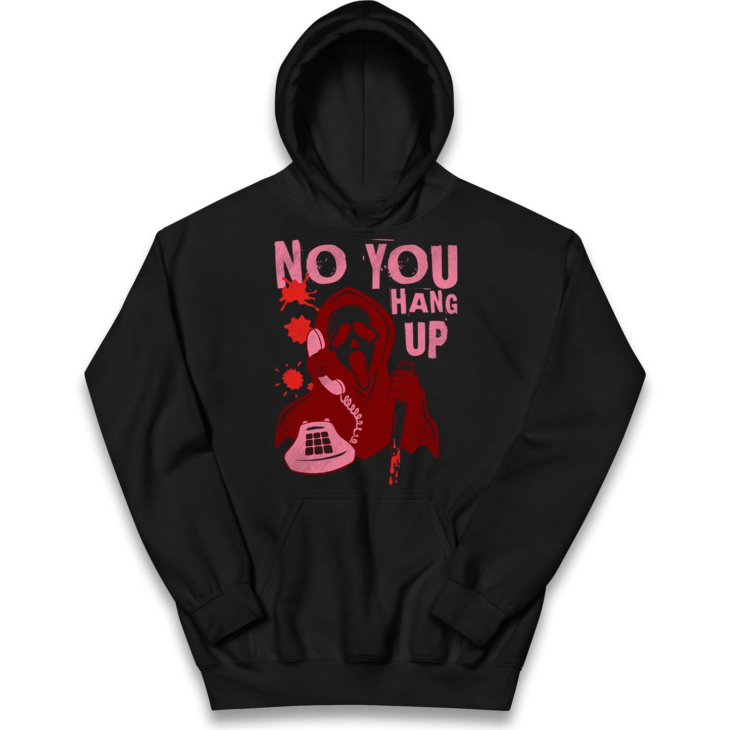Ghost Face No You Hang Up Halloween Hoodie
