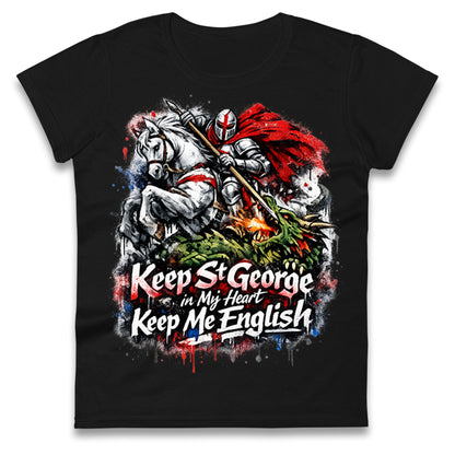 St gorges Cross Ladies T Shirt