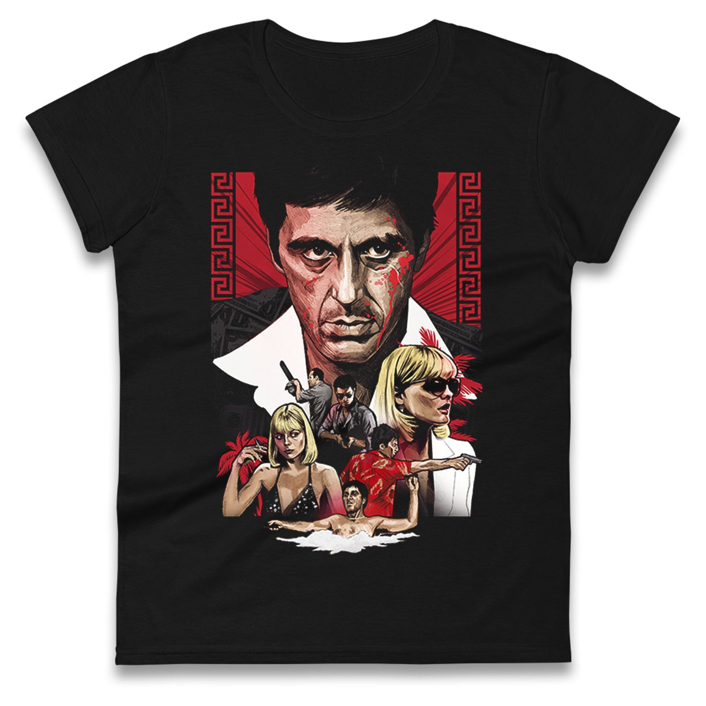 Tony Montana Scarface Ladies Shirt