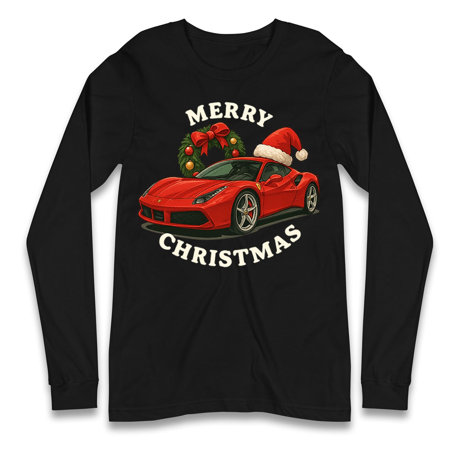 Ferrari Christmas Longsleeve T Shirt