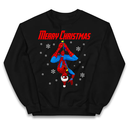 spider man christmas jumper
