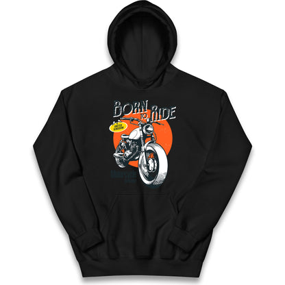 Born To Ride UK Kids Hoodie