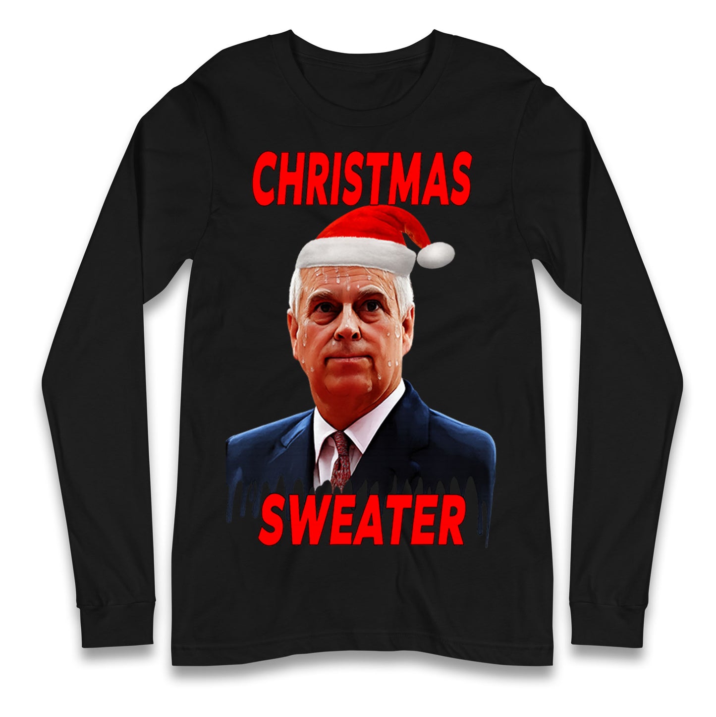 Prince Andrew Christmas Longsleeve T Shirt 