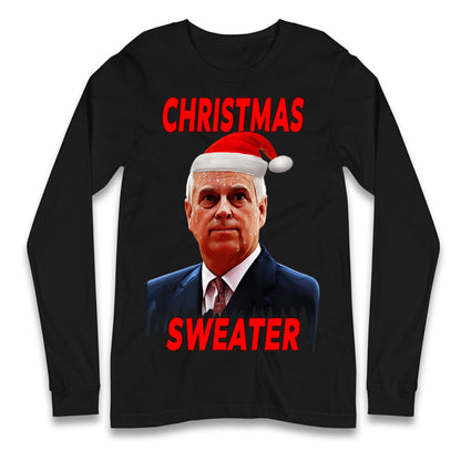 Prince Andrew Christmas Longsleeve T Shirt 