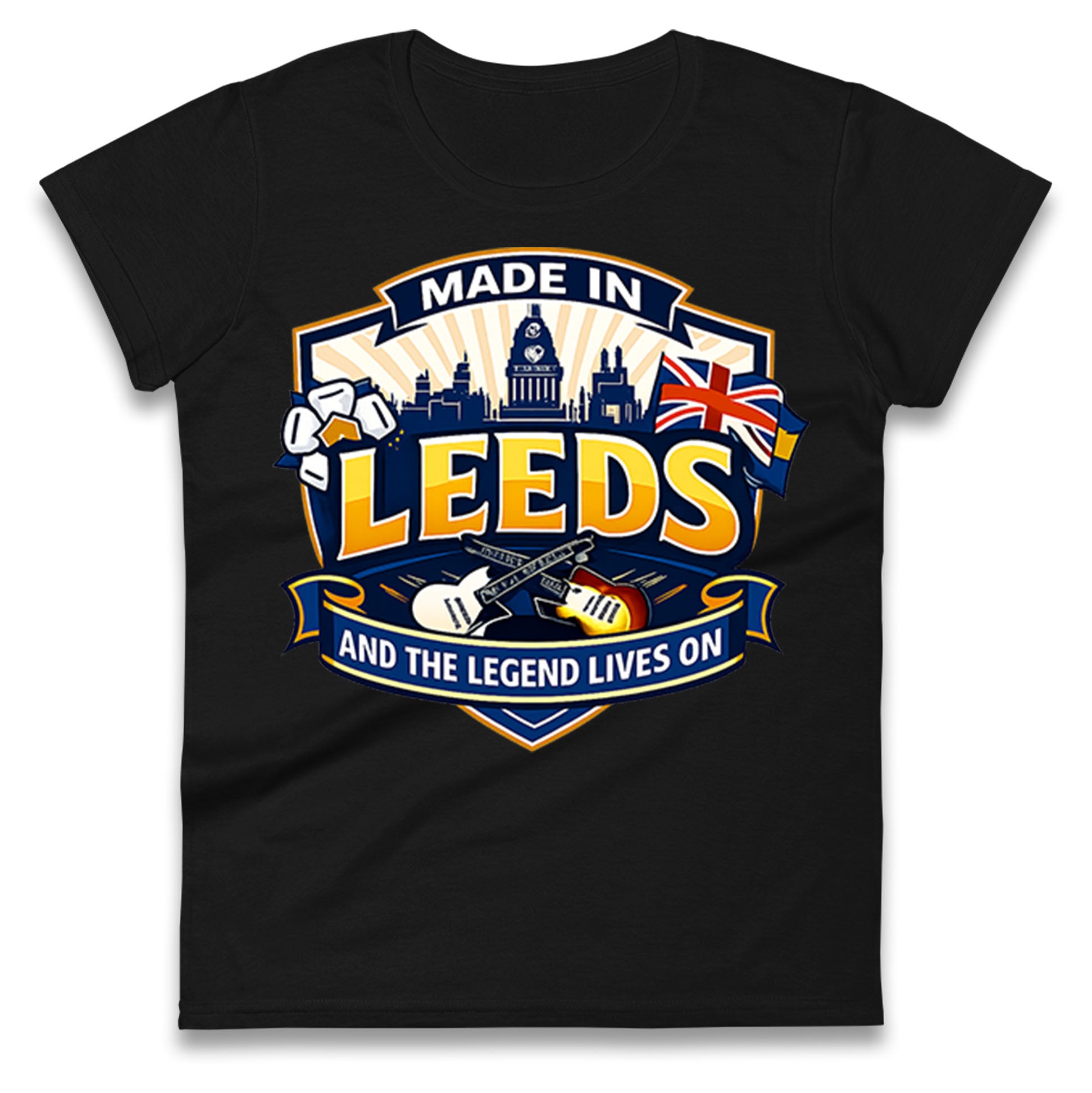 Made In Leeds Ladies T Shirt