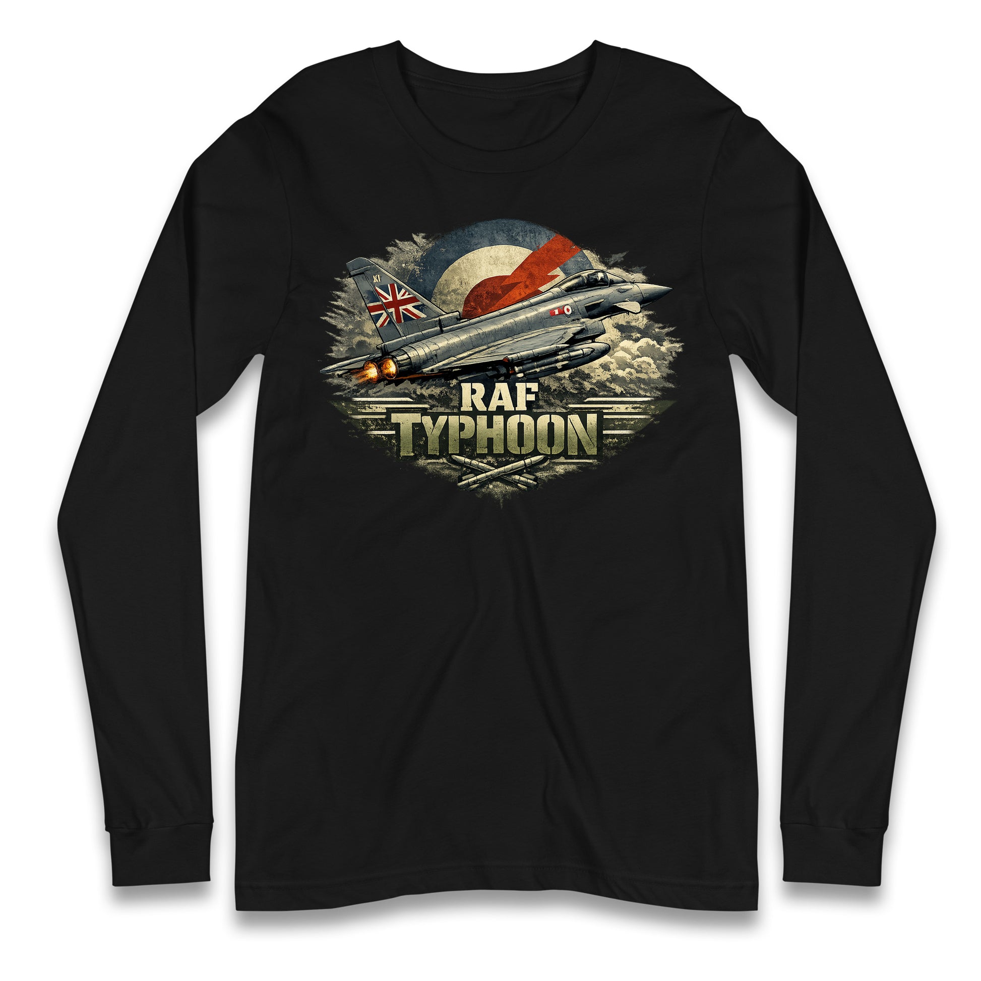 RAF Typhoon Longsleeve T Shirt | Buy Royal Air Force Clothes