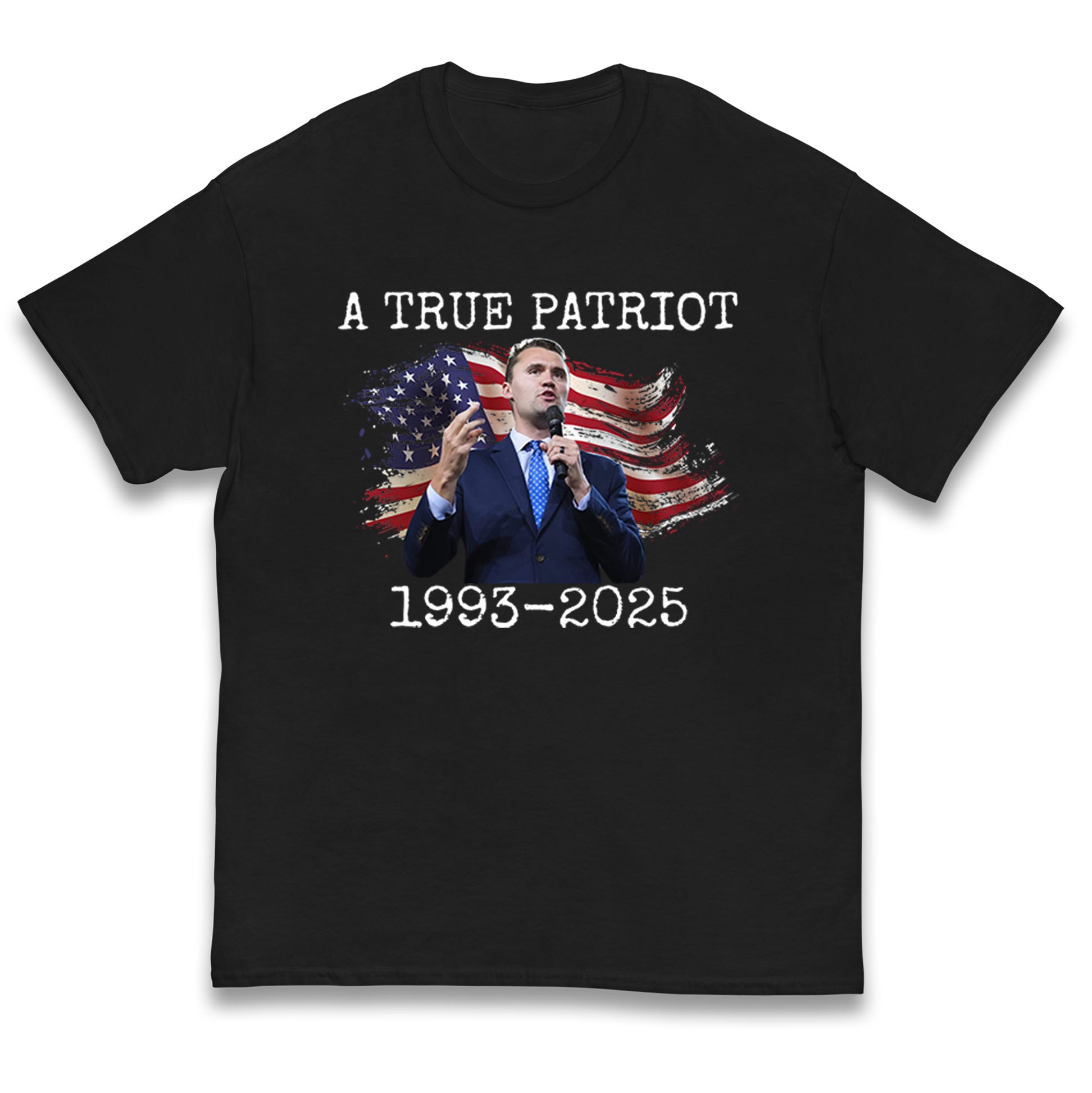 Charlie Kirk Tribute Kids T Shirt