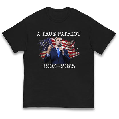 Charlie Kirk Tribute Kids T Shirt