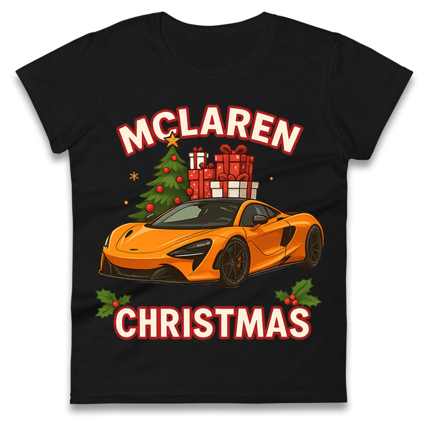 McLaren Christmas Ladies T Shirt