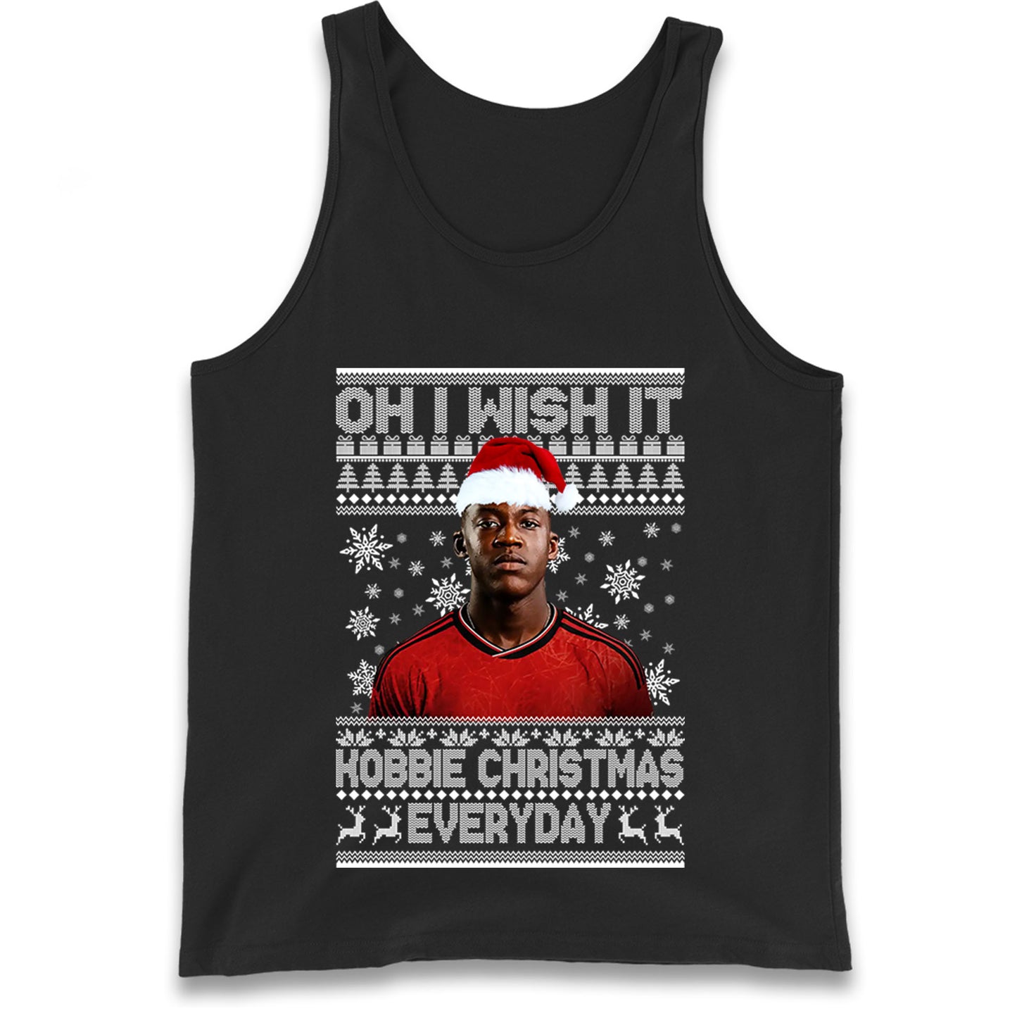 Kobbie Mainoo Christmas Tank Top