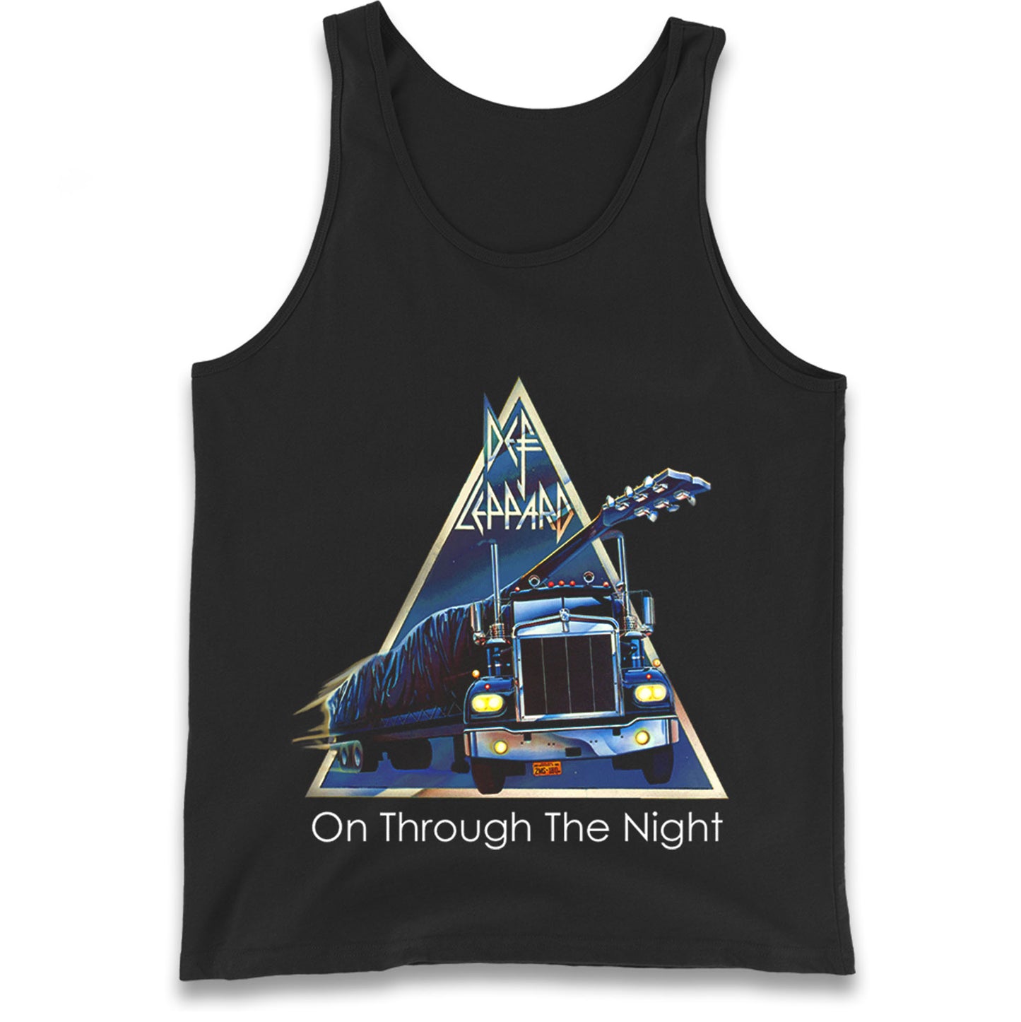 Leppard On Through The Night Tank Top