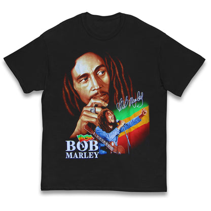 Bob Marley Iron Like A Lion Kids T Shirt
