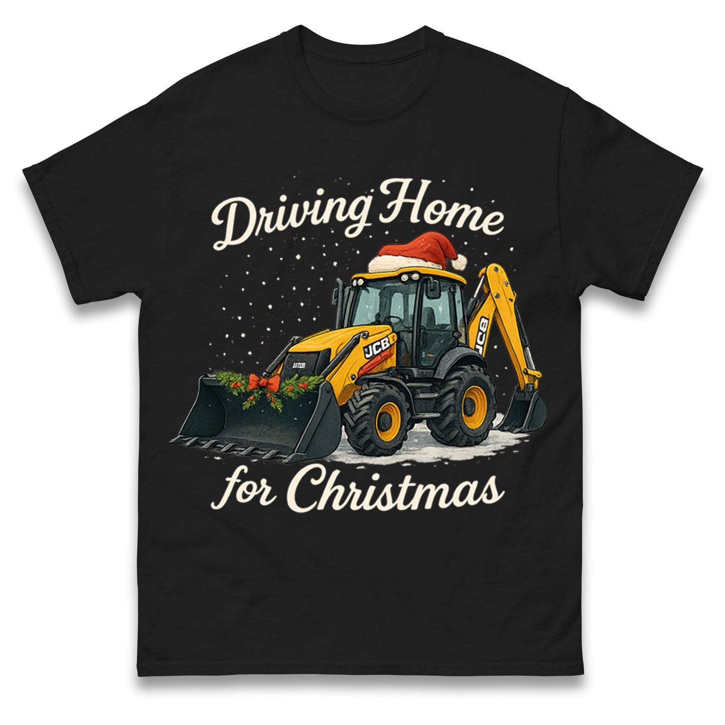 JCB Christmas T Shirt 