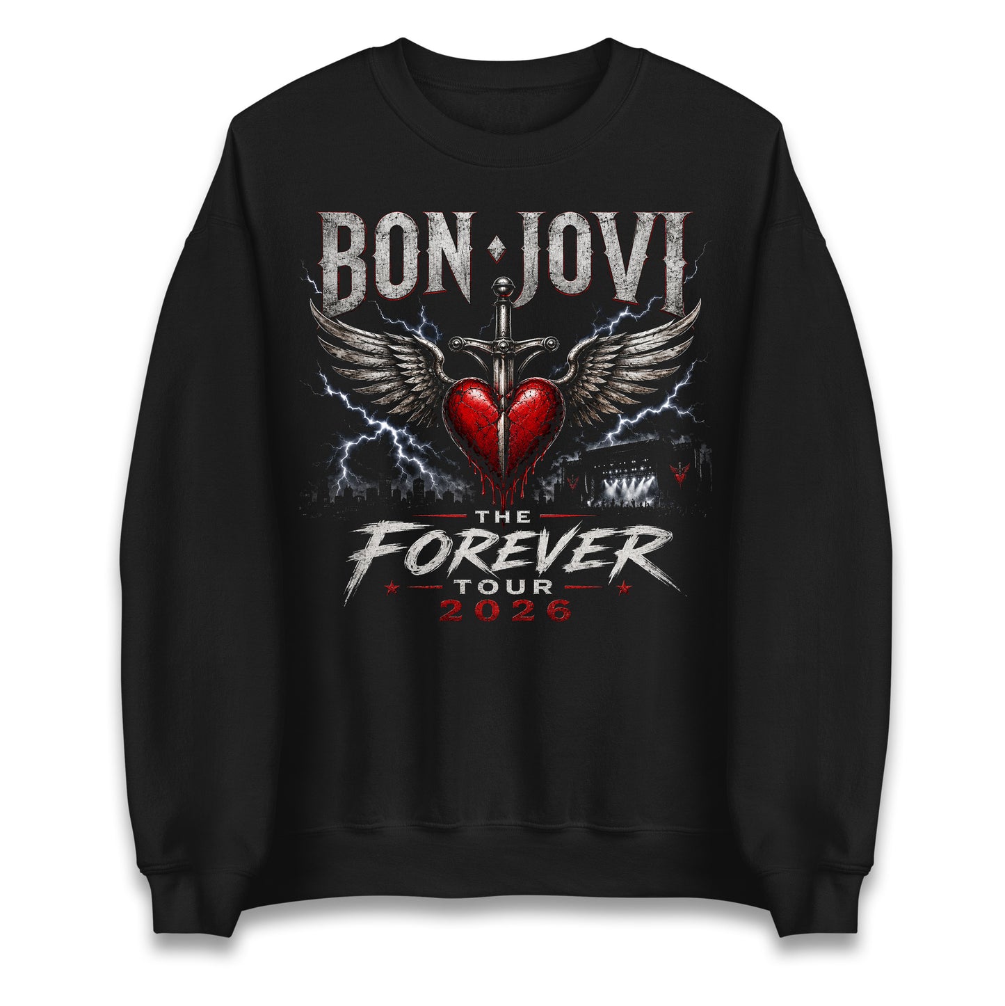 Bonjovi The Forever Tour 2026 Jumper