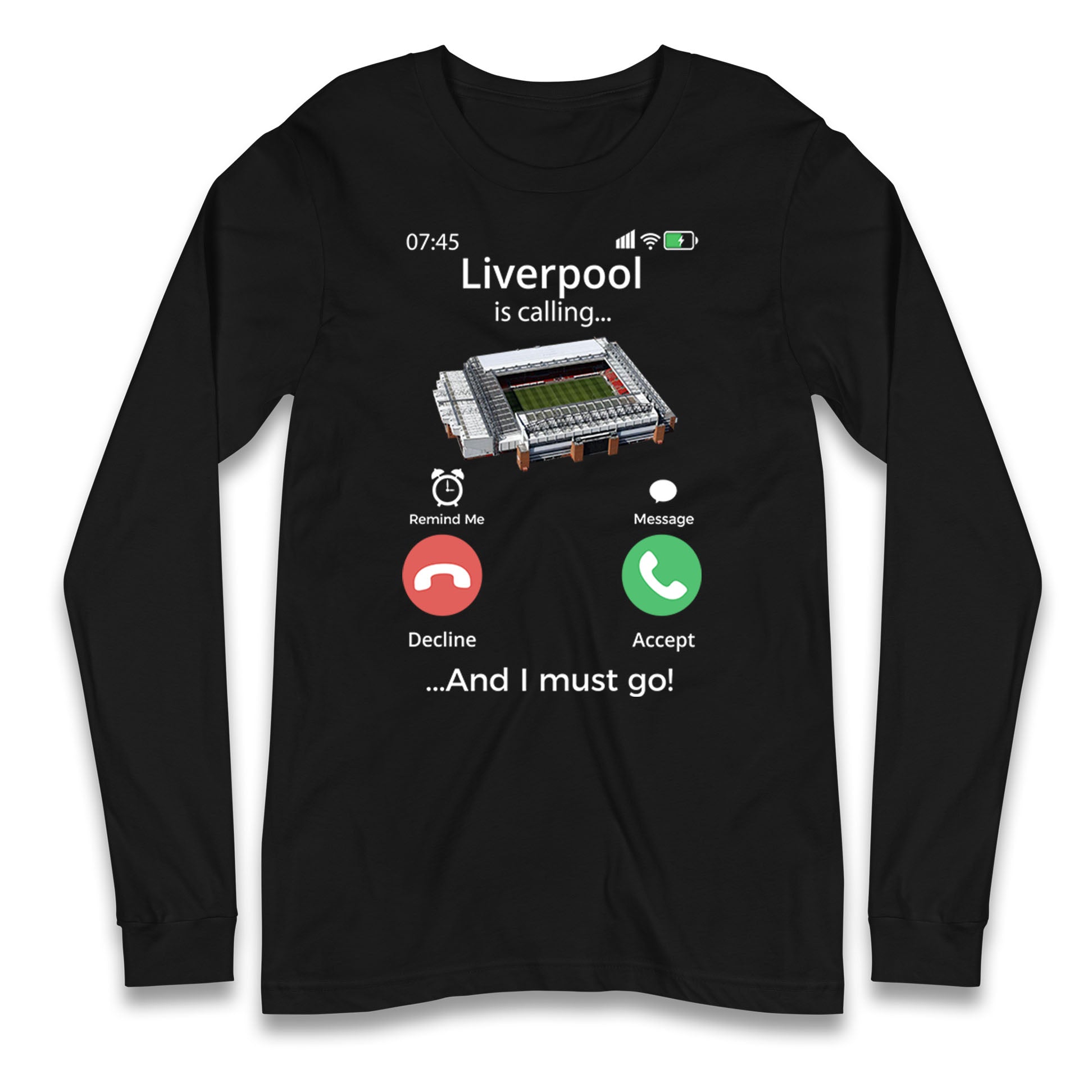 liverpool fc long sleeve t shirt