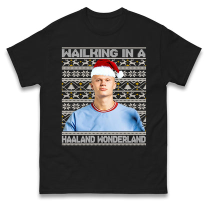 erling haaland christmas t shirt