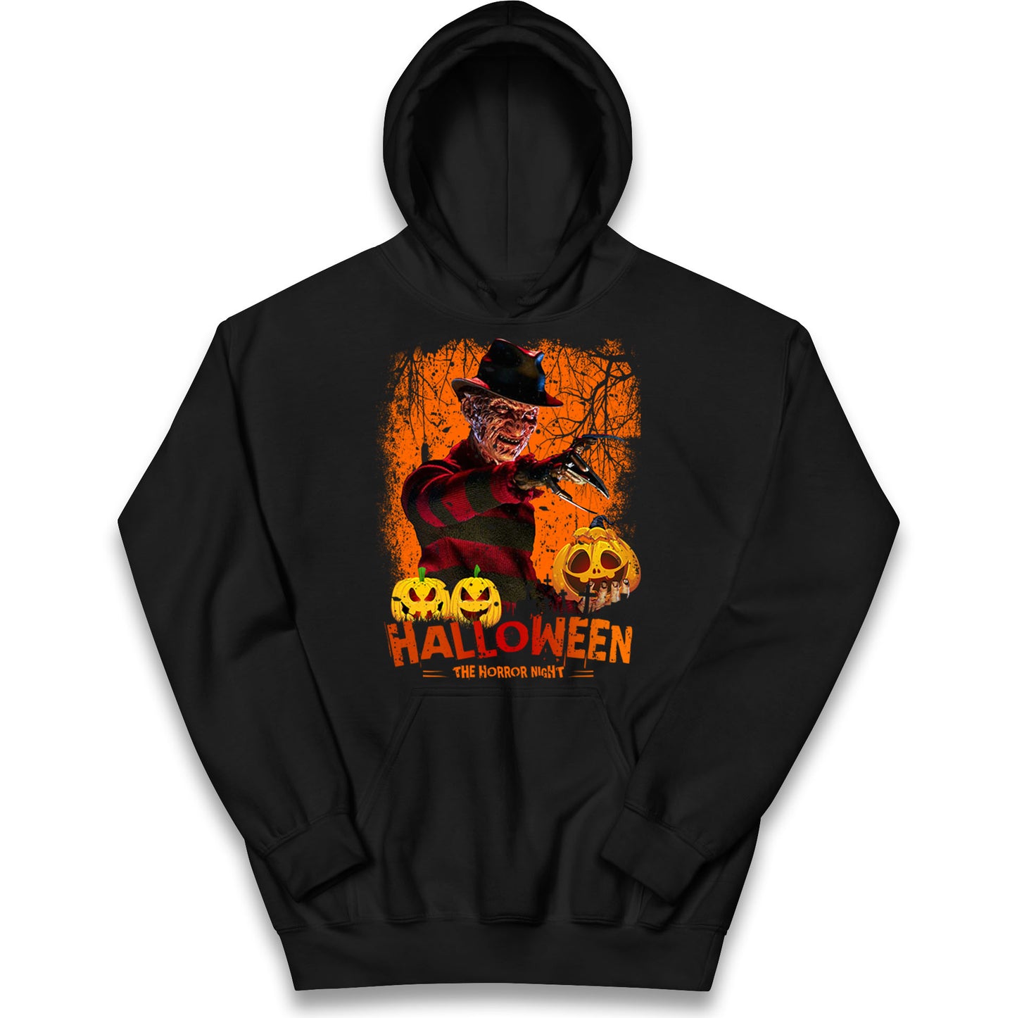 Freddy Krueger Halloween Horror Night Kids Hoodie