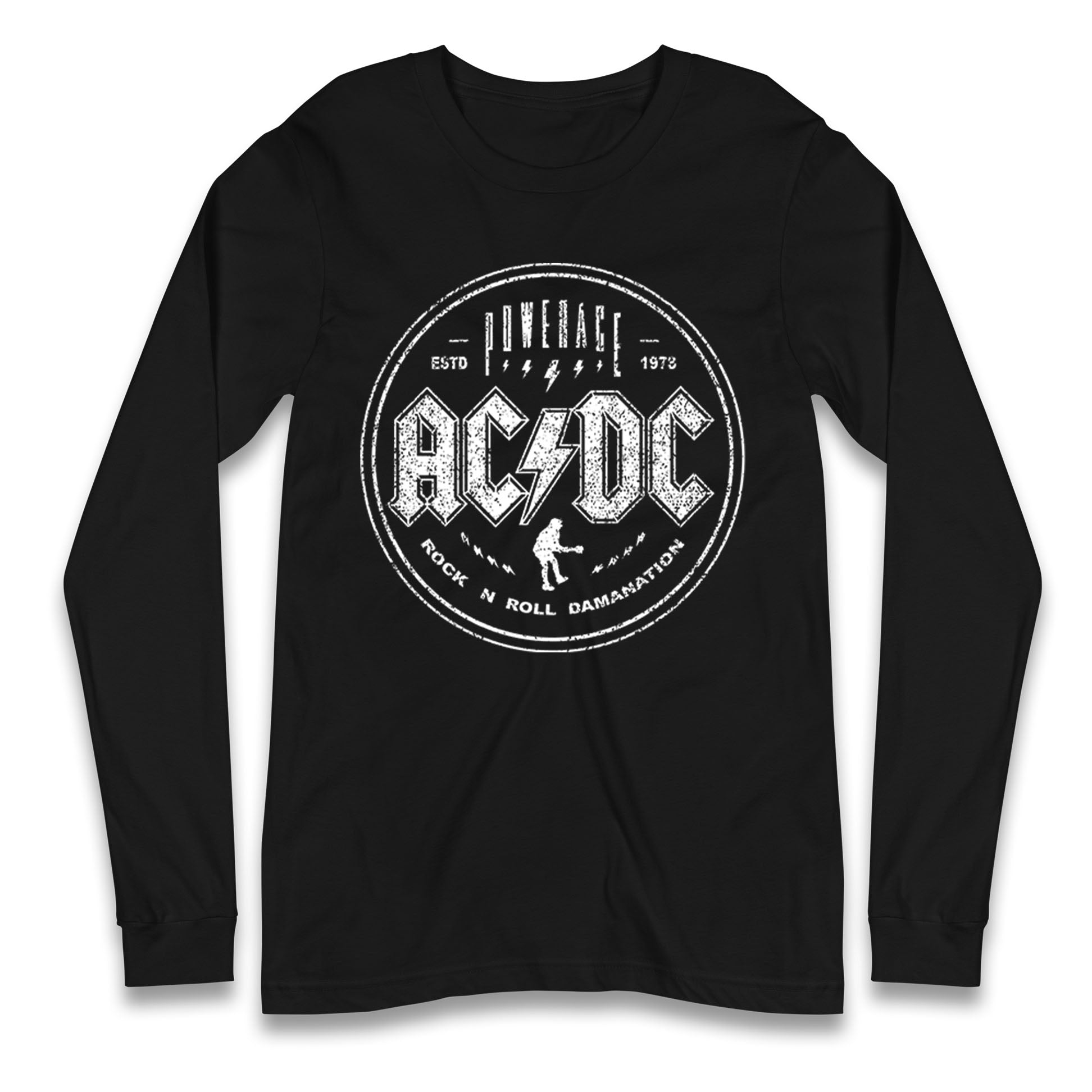 ACDC Rock N Roll Domination Longsleeve T Shirt