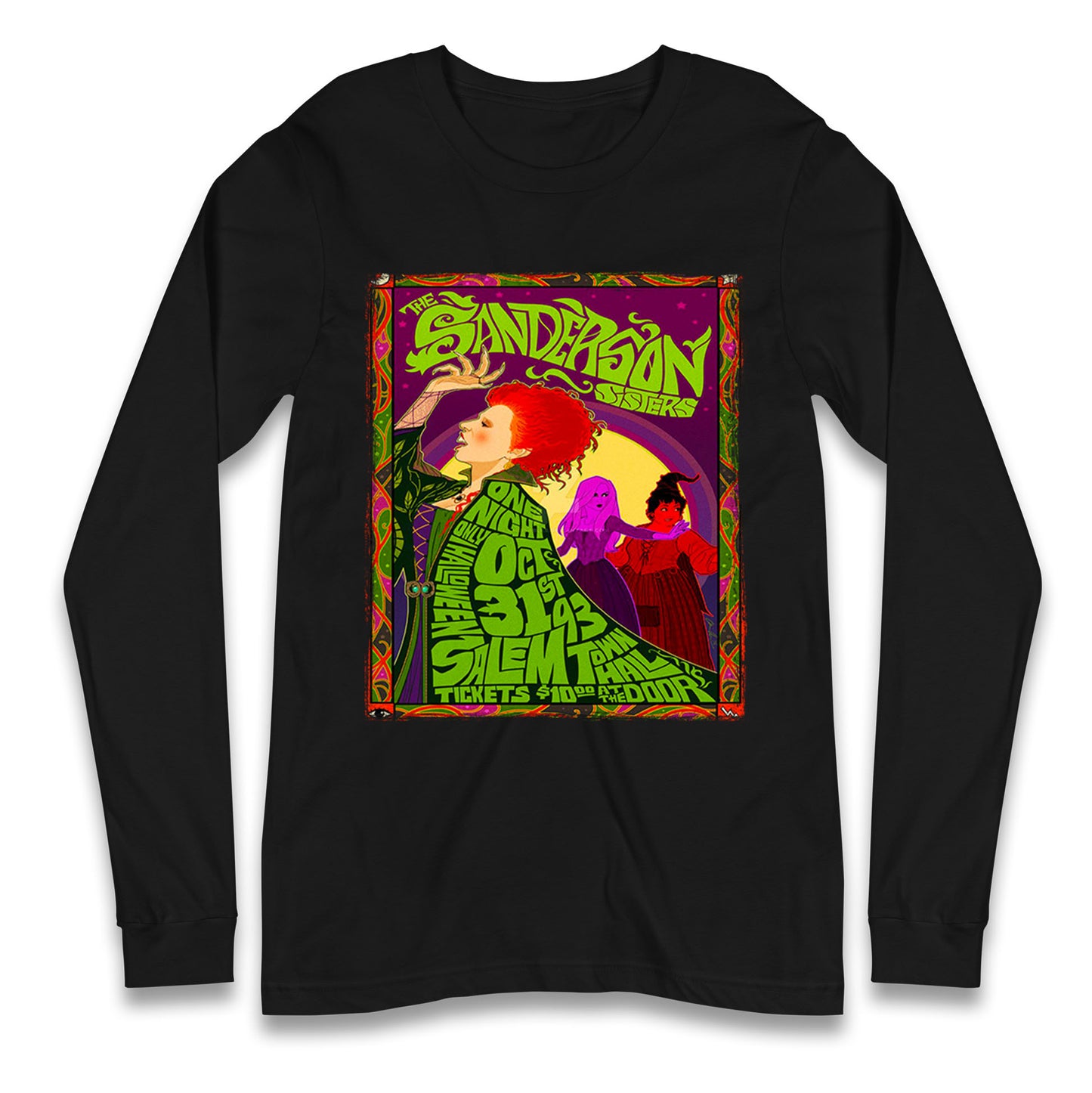 Sanderson Sisters Halloween Long Sleeve T Shirt