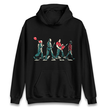 Horror Characters Friends Spoof Halloween Unisex Hoodie