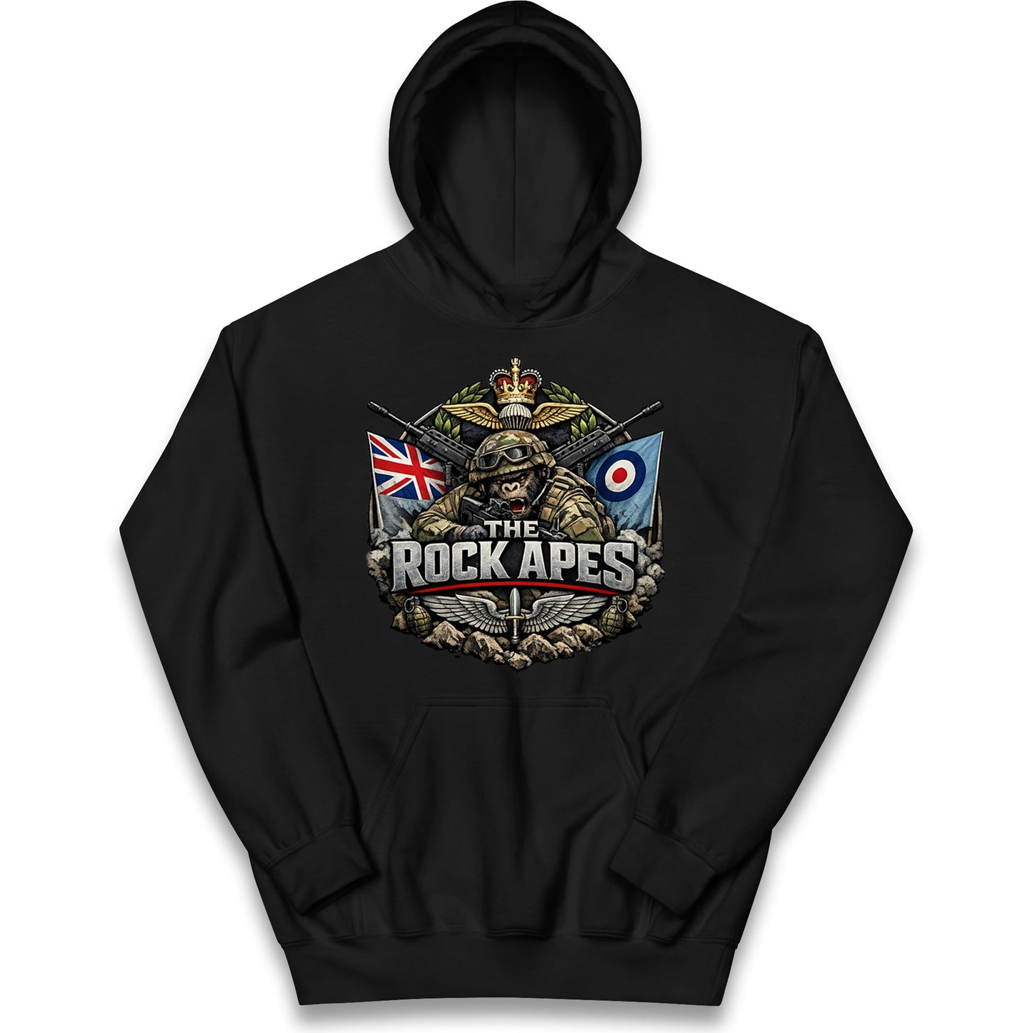 The Rock Apes Kids Hoodie