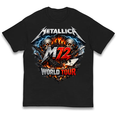 Metallica M72 World Tour Kids T Shirt