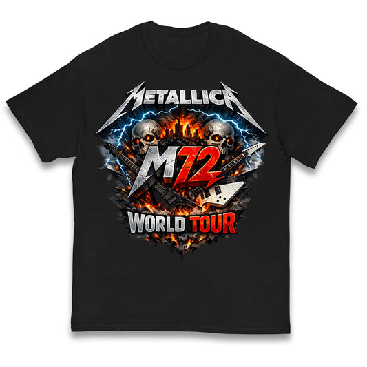 Metallica M72 World Tour Kids T Shirt