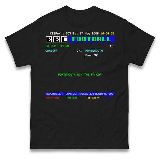 Portsmouth FA Cup Winners 2008 T Shirt