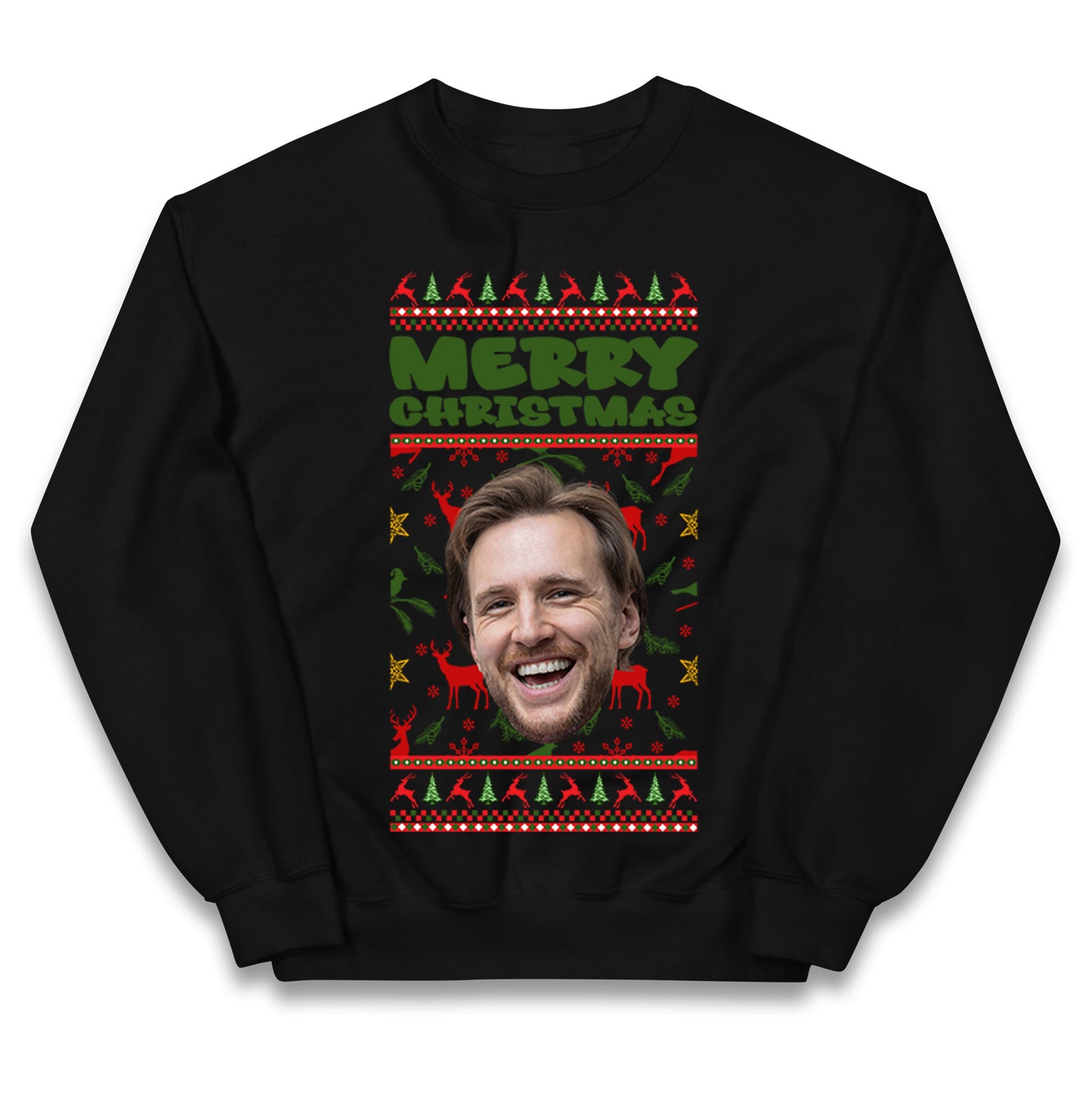 Personalise Merry Christmas Jumper
