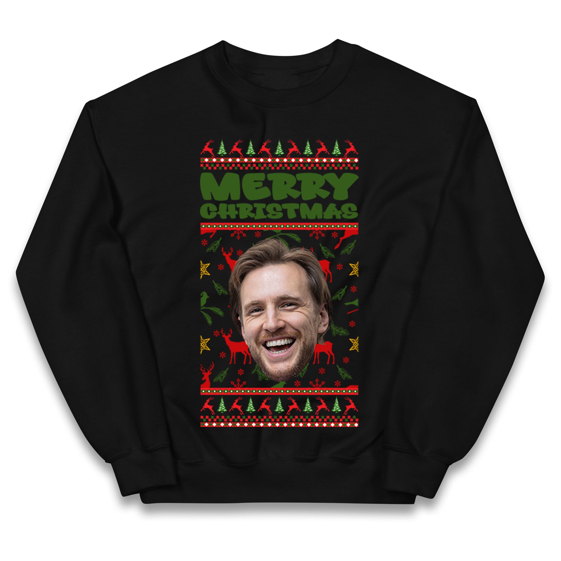 Personalise Merry Christmas Jumper
