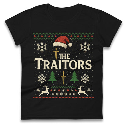 The Traitors Christmas Ladies T Shirt