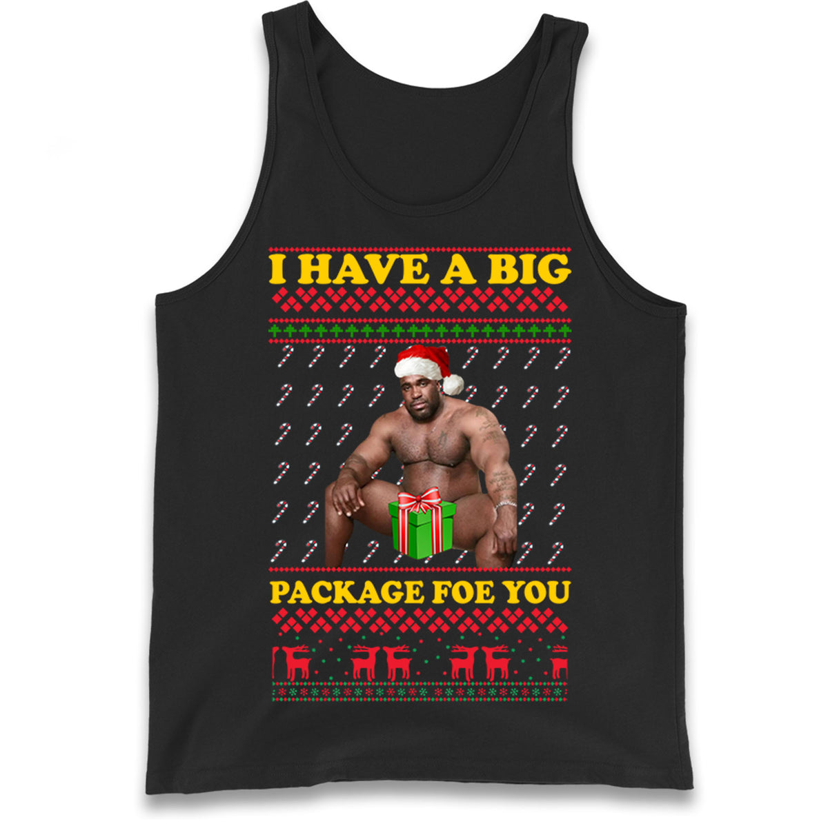 barry wood christmas tank top
