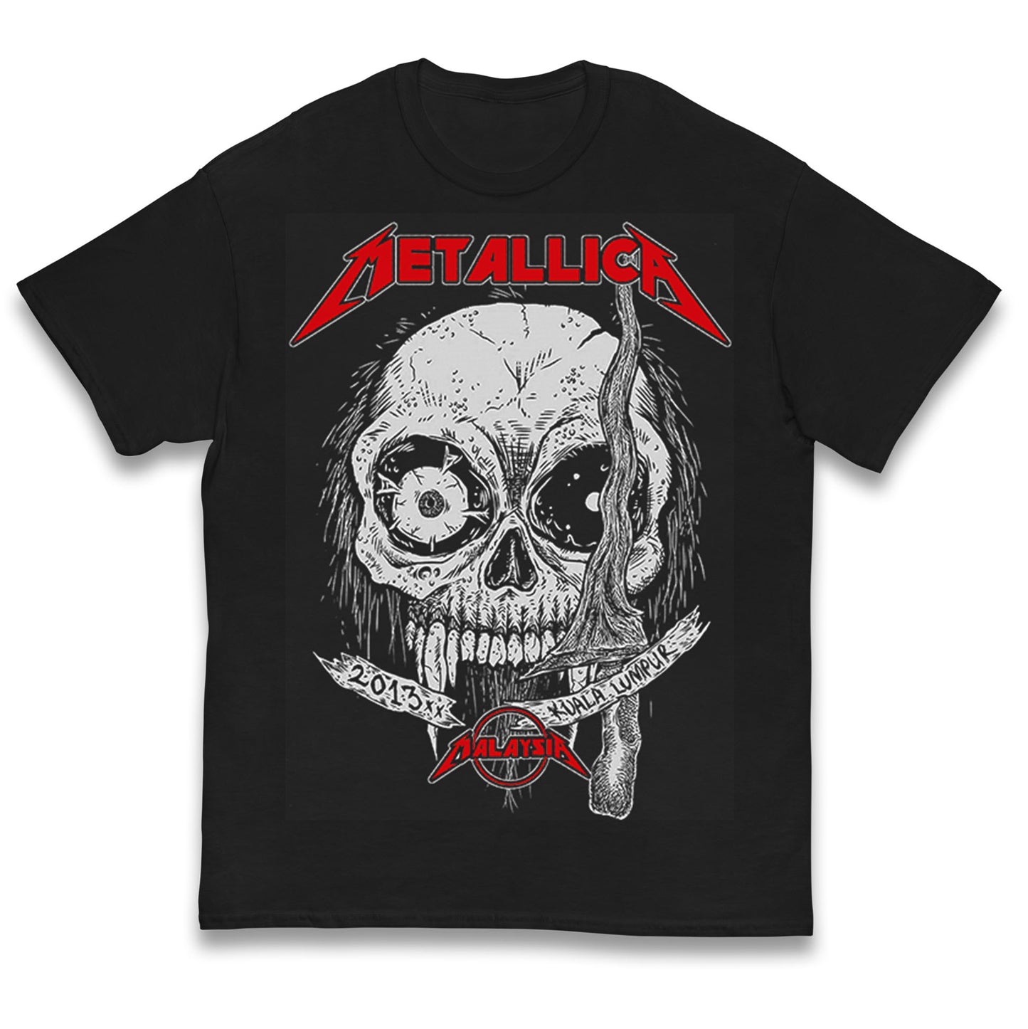 Metallica 2013 Kuala lumpur Kids T Shirt