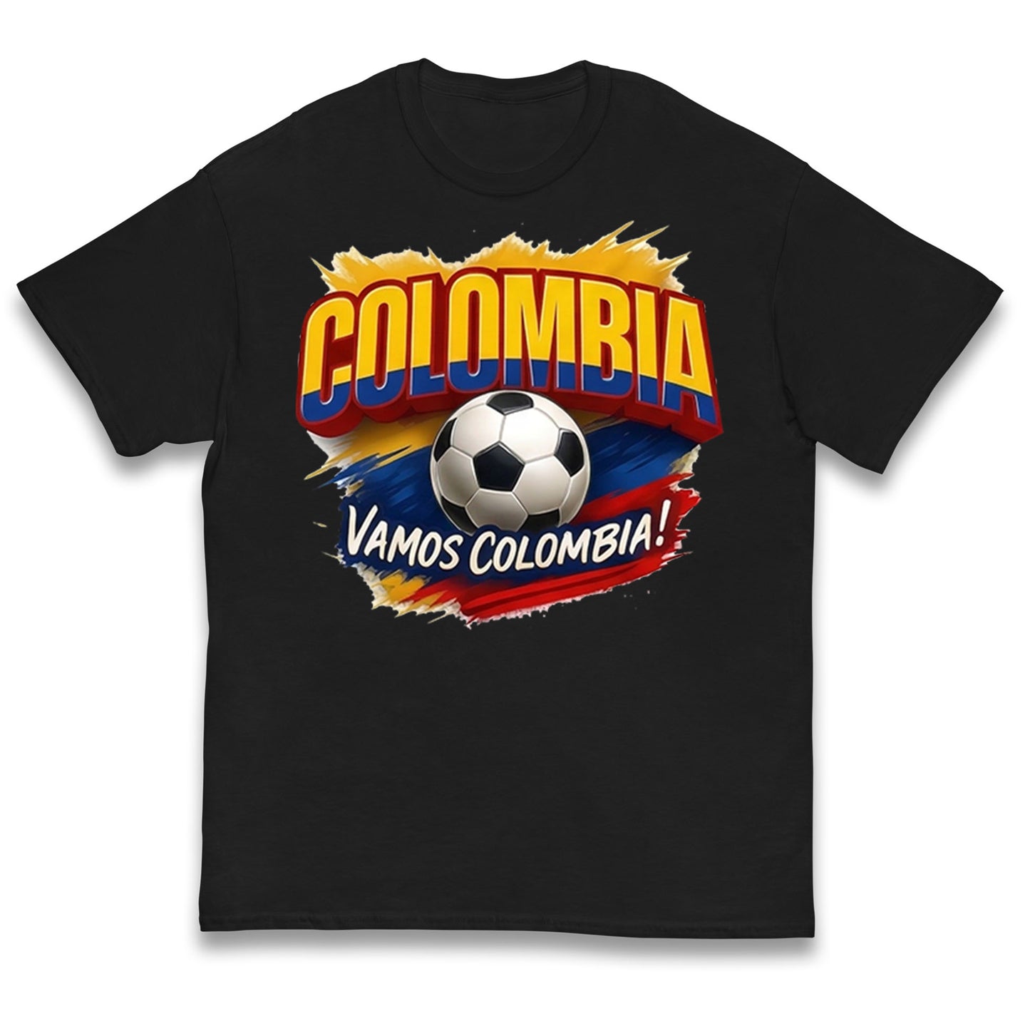 Colombia Retro World Cup Kids T Shirt