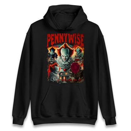 The Clown Pennywise Halloween Bootleg Unisex Hoodie