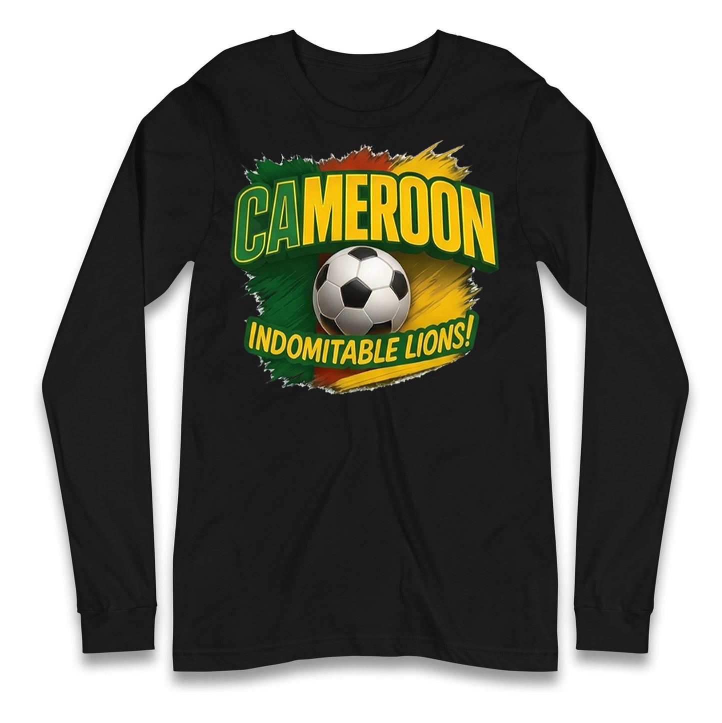 Cameroon Retro World Cup Longsleeve T Shirt 