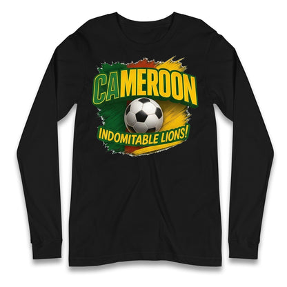 Cameroon Retro World Cup Longsleeve T Shirt 