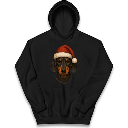 Dachshund Christmas Kids Hoodie