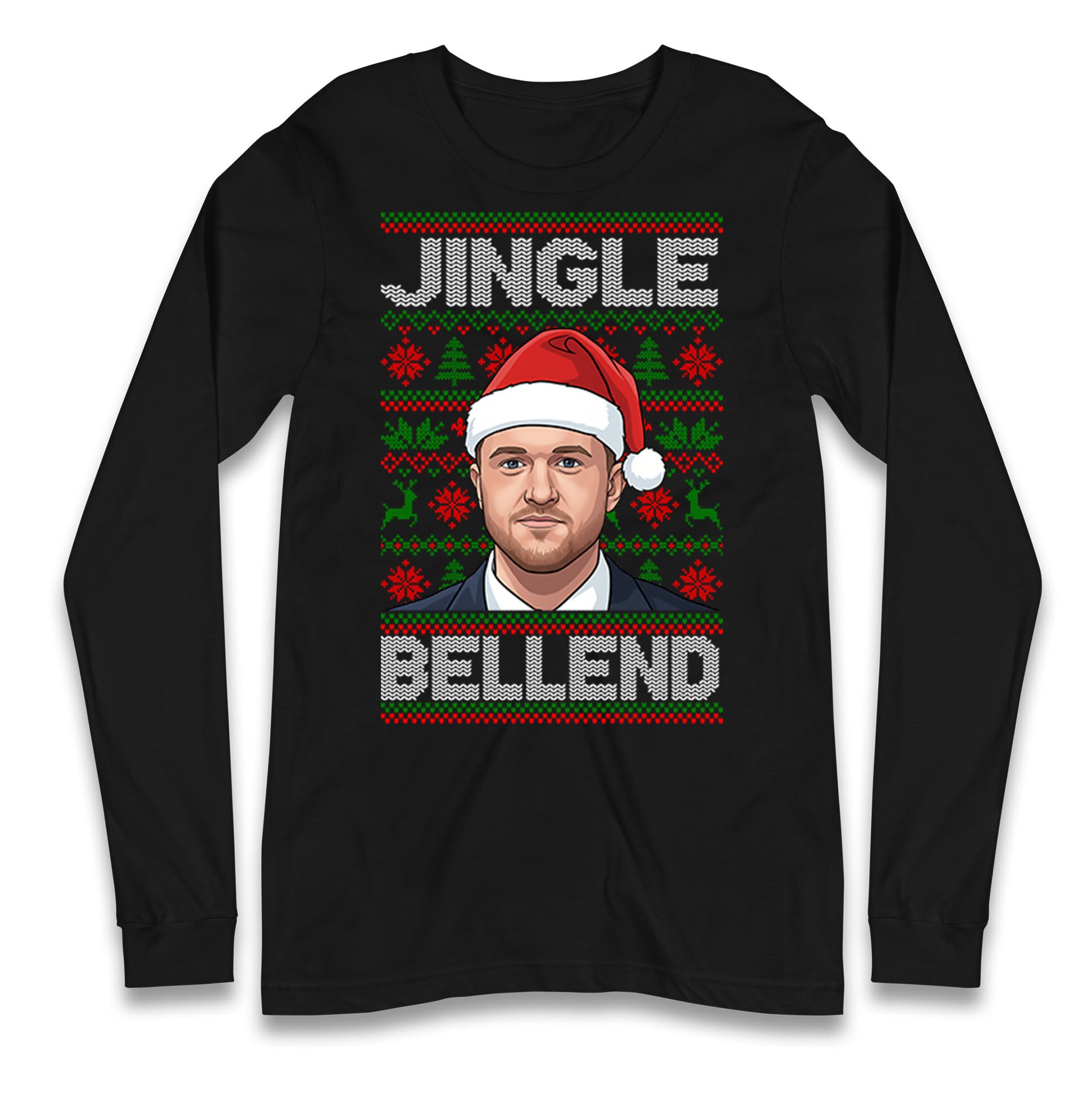 Tommy Robinson Jingle Bell Longsleeve T Shirt 