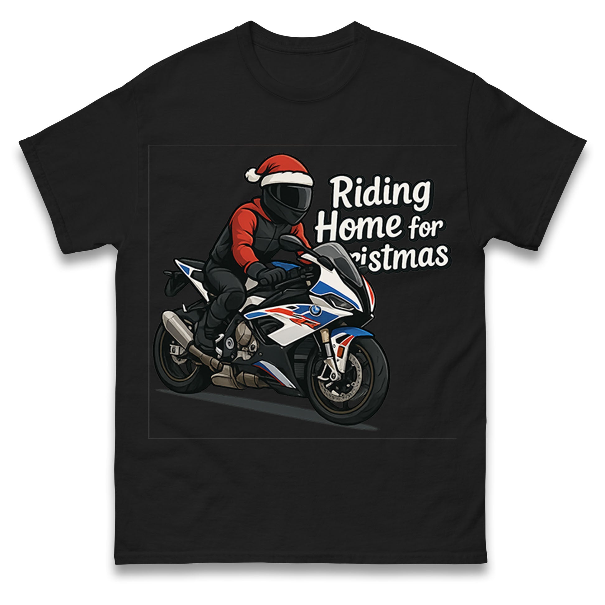 BMW S1000RR Christmas T Shirt