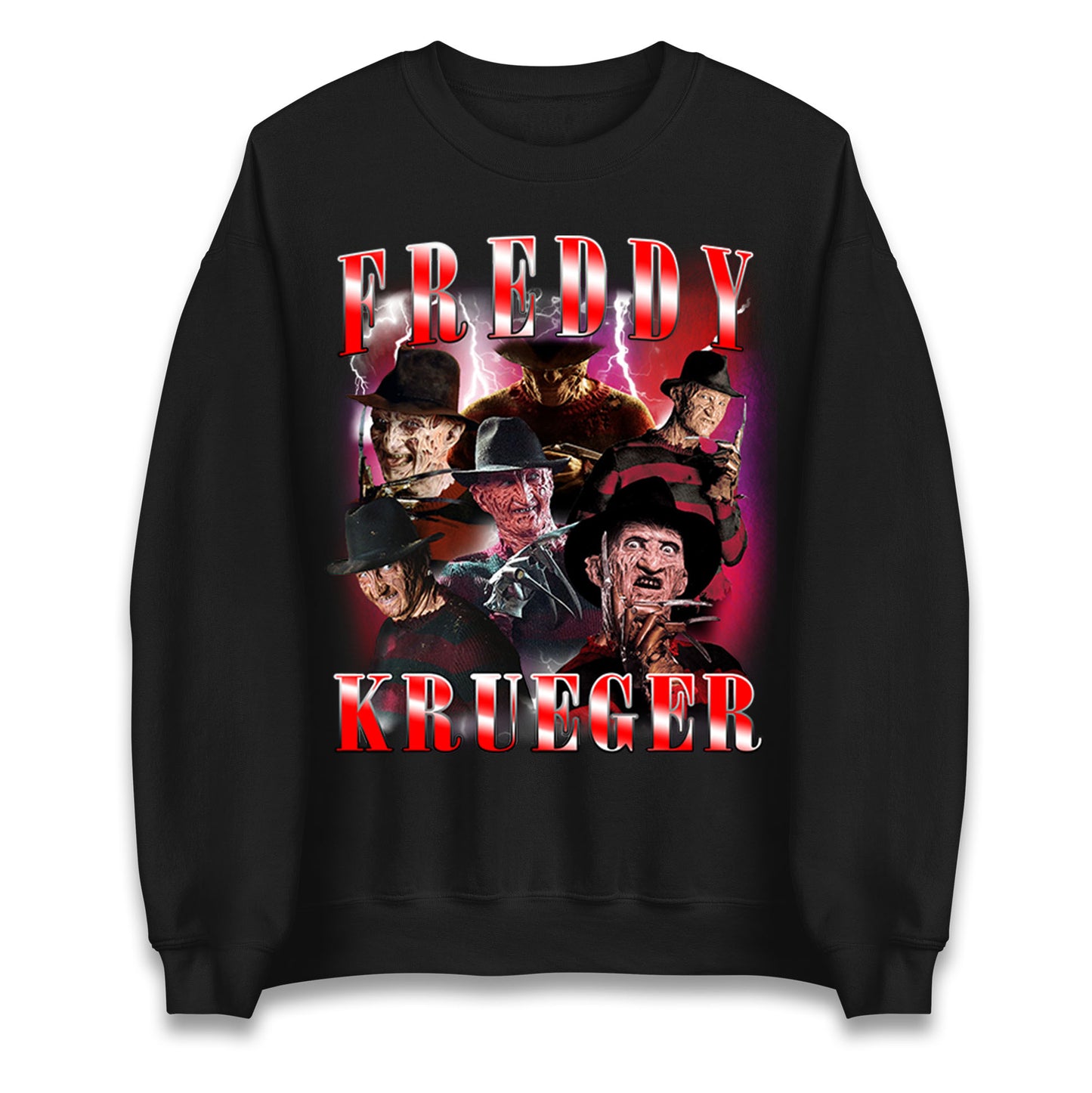 Freddy Krueger Scary Halloween Bootleg Unisex Sweatshirt