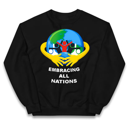 Embracing All Nations Kids Jumper