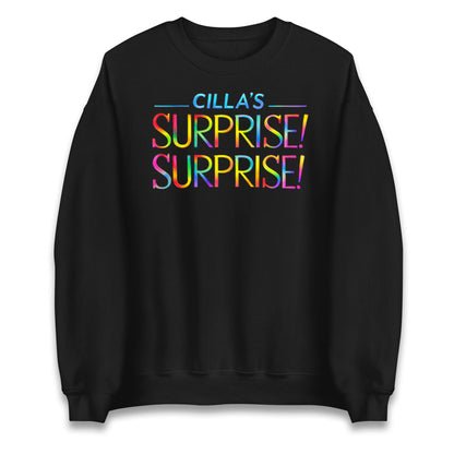 Cilla's Surprise Surprise Robbie Williams Jumper