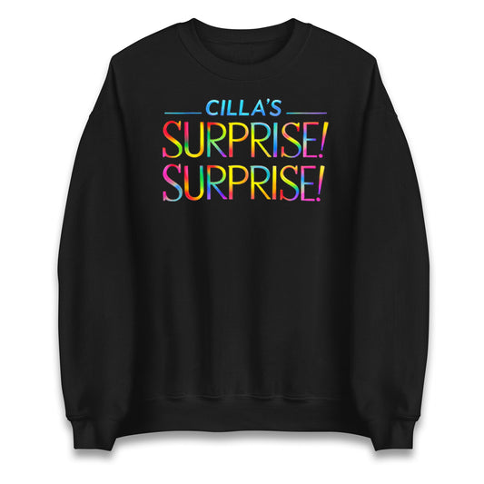 Cilla's Surprise Surprise Robbie Williams Jumper