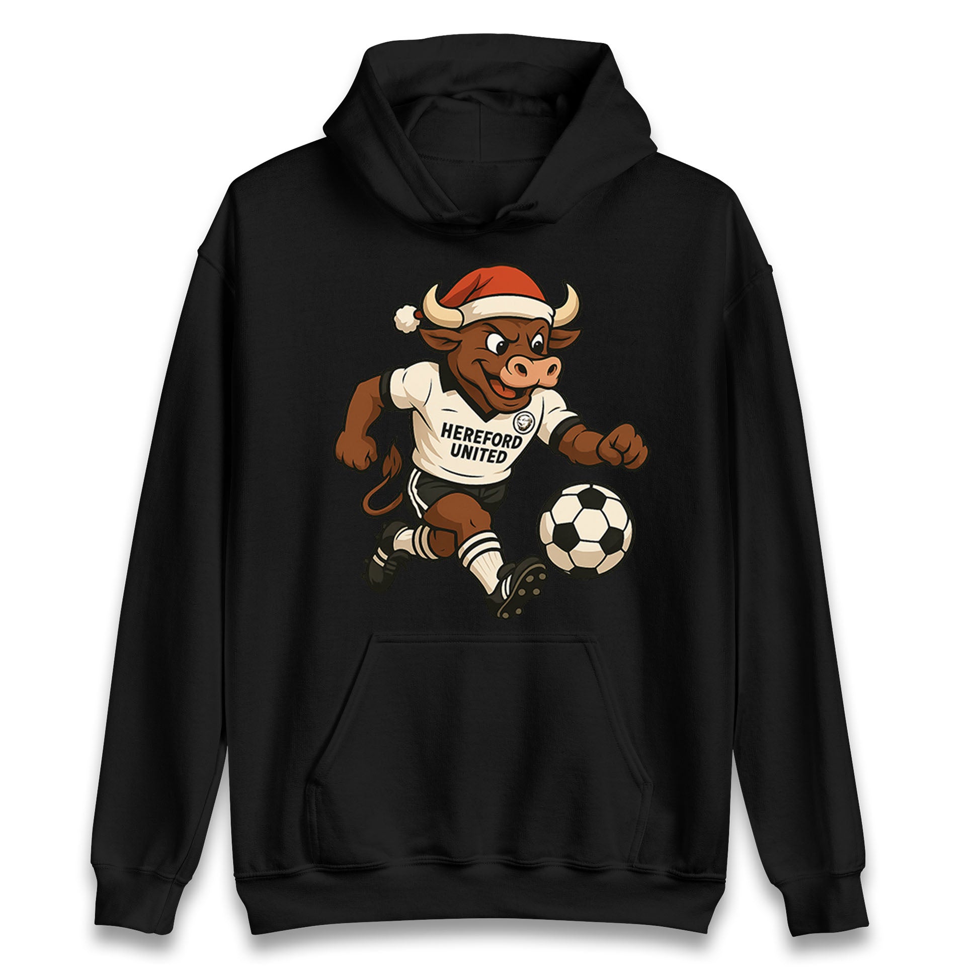 Retro Hereford Christmas Hoodie