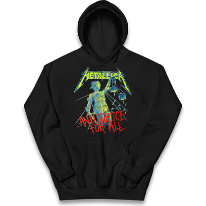 Metallica And Justice For All Kids Hoodie