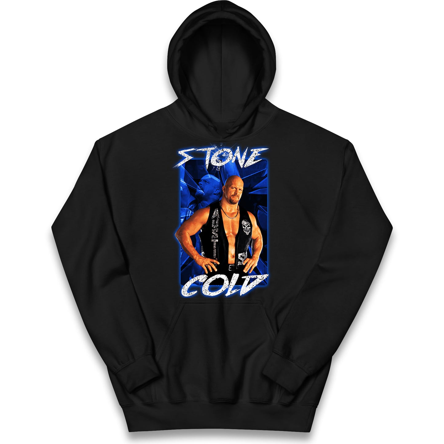 Stone Cold wwe Bootleg Kids Hoodie