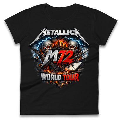 Metallica M72 World Tour Ladies T Shirt