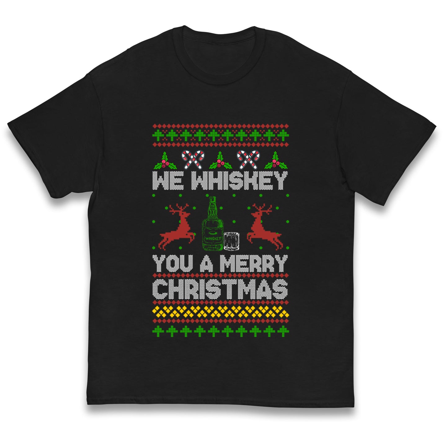 whisky Christmas Kids T Shirt